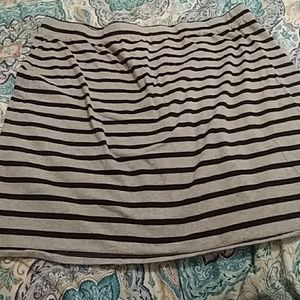 💗Black and gray Faded Glory 3X Skirt